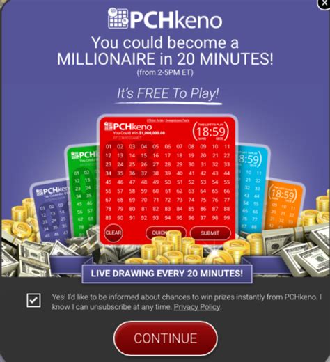 pch keno